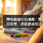 宠物健康行业指南：常见场景、选择要点与注意事项