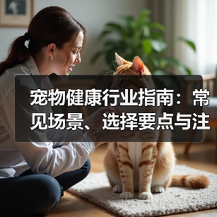 宠物健康行业指南:常见场景、选择要点与注意事项(图3) 宠物健康行业指南:常见场景、选择要点与注意事项(图3)