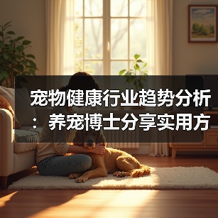 宠物健康行业趋势分析:养宠博士分享实用方法与服务指南(图2) 宠物健康行业趋势分析:养宠博士分享实用方法与服务指南(图2)
