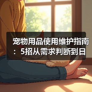 宠物用品使用维护指南:5招从需求判断到日常保养(图1) 宠物用品使用维护指南:5招从需求判断到日常保养(图1)