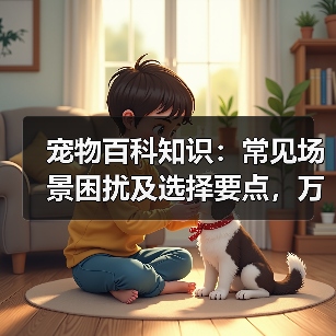 宠物百科知识：常见场景困扰及选择要点，万安云宠5大建议
