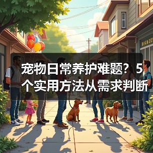 宠物日常养护难题?5个实用方法从需求判断到使用维护(图3) 宠物日常养护难题?5个实用方法从需求判断到使用维护(图3)