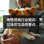 宠物咨询行业知识：常见场景与选择要点，2026年必读