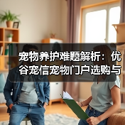 宠物养护难题解析：优谷宠信宠物门户选购与维护实用指南