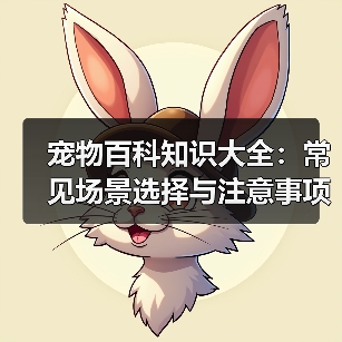 宠物百科知识大全:常见场景选择与注意事项指南(图1) 宠物百科知识大全:常见场景选择与注意事项指南(图1)