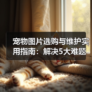 宠物图片选购与维护实用指南:解决5大难题的高效方法(图1) 宠物图片选购与维护实用指南:解决5大难题的高效方法(图1)