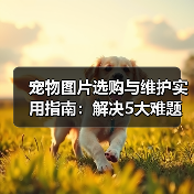 宠物图片选购与维护实用指南：解决5大难题