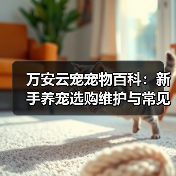 万安云宠宠物百科:新手养宠选购维护与常见问题指南2026(图2) 万安云宠宠物百科:新手养宠选购维护与常见问题指南2026(图2)