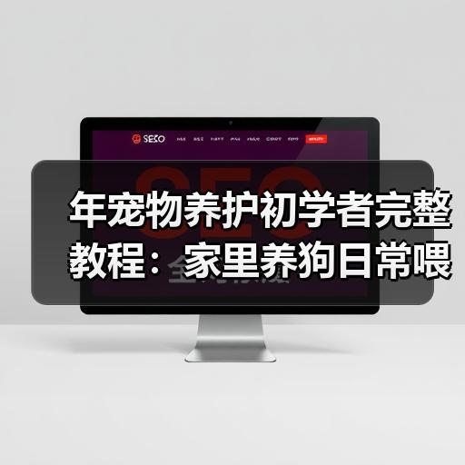 年宠物养护初学者完整教程：家里养狗日常喂养和清洁的5个实用技巧